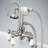 3 Handle Deck Clawfoot Tub Faucet-19139486-19139484