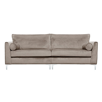 Giancarlo 4 Seater Velvet Sofa