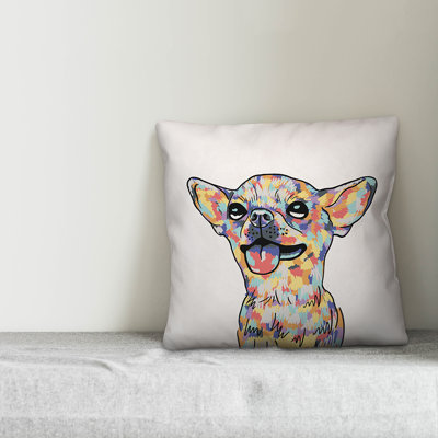  Chihuahua Throw Pillow