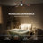 42" 5 - Blade Small Room Ceiling Fan with LED Light in Black-1259578587