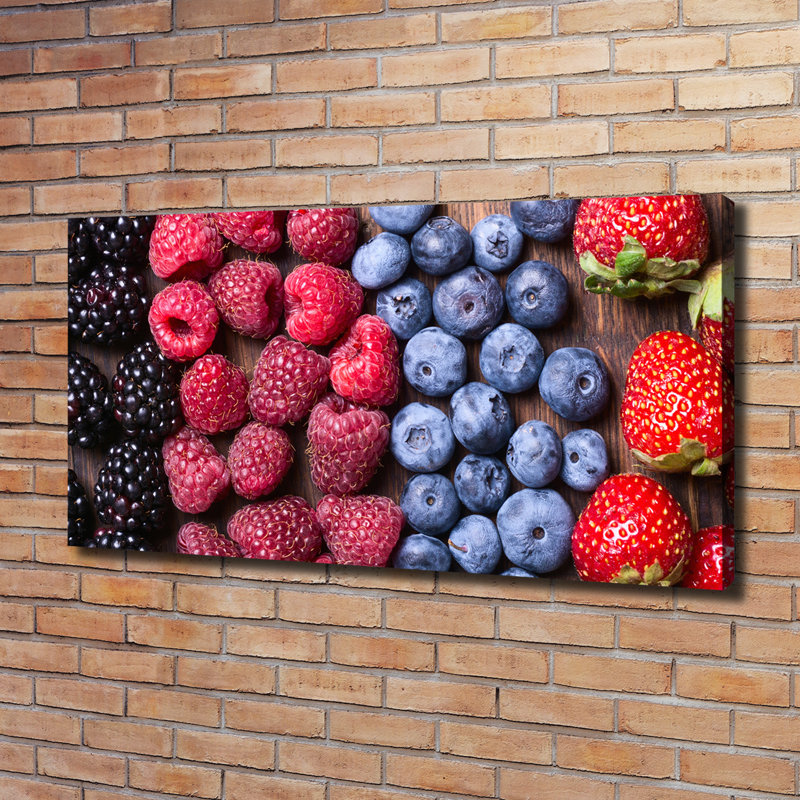 Forest Fruits - Wrapped Canvas Print