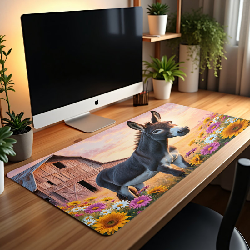 Polyester Desk Pad, 23.6x13.8