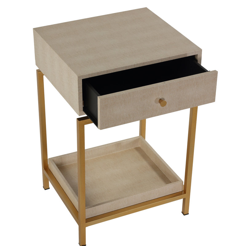 Suzann End Table with Storage