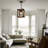 Pickar 1 - Light Rectangular Wood Pendant
