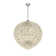 Coniston Pendant, 16 Light E14, Polished Chrome/Crystal Item