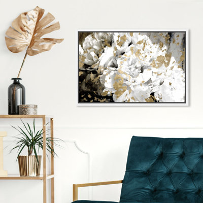 Petals In The Wind - Single Picture Frame Print on Canvas