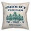 Fresh Cut Tree Farm Throw Pillow-1575089104