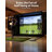 Complete Golf Simulator Enclosure Package, 11 x 8 Ft 4K-Ready Impact Screen with Blackout Cage, Frame Poles, Side Nets and Sandbags, Indoor or Garage Practice, Easy Setup