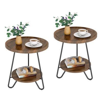 Geneane Tray Top End Table Set