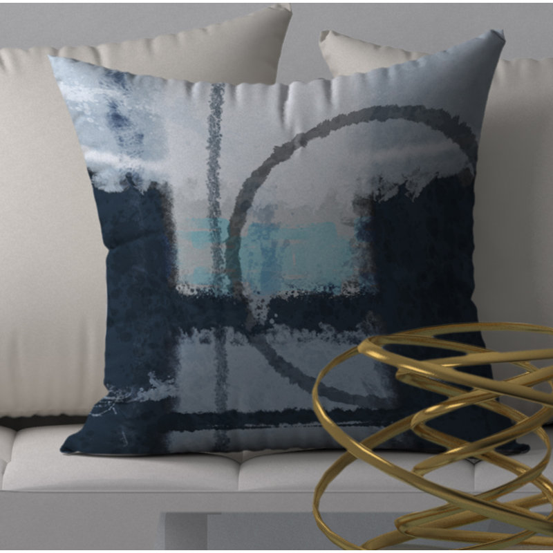 Housse de coussin décorative carrée Deluxe Treat, H 20 po x l 20 po