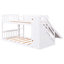 Lit simple superposé blanc avec caractéristiques et tiroirs avec rangement Twintwin - Quality's-2031449008