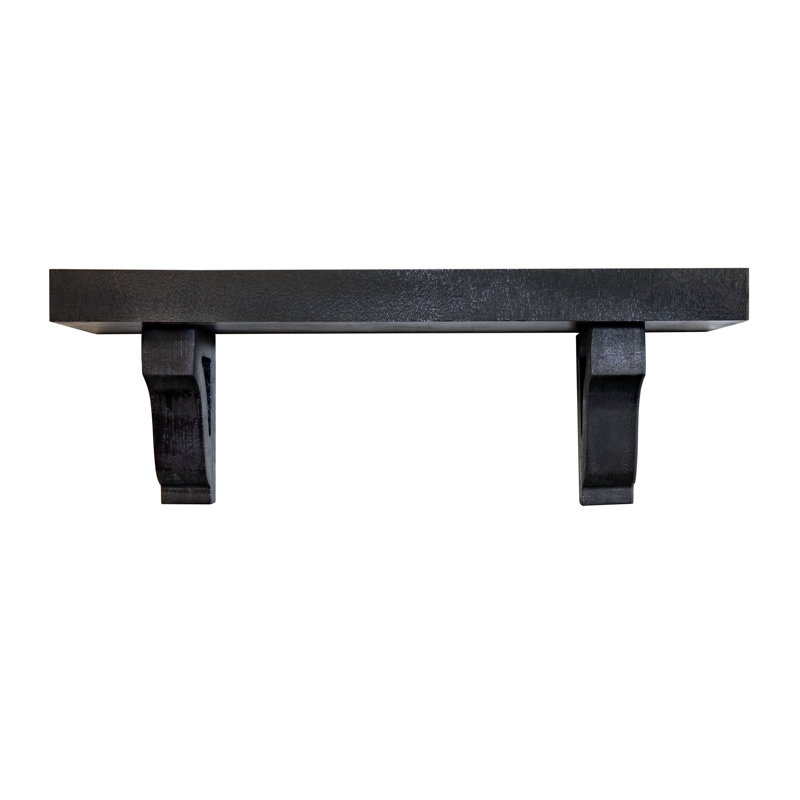 2" Shelves/W Corbels, 9" H x 41" W x 6" D