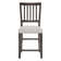 6 - Piece Counter Height Extendable Pine Solid Wood Dining Set