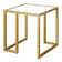 Oscar Glass Top End Table