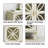 Modern Retro Sideboard Buffet Storage Cabinet With Tempered Glass Doors, Freestanding Kitchen Console Table, 2-Door Decorative Cabinet, Cream Color