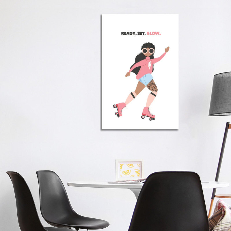 Ready, Set, Glow by The Beau Studio - Wrapped Canvas Print, 101.6 cm H x 66.04 cm W