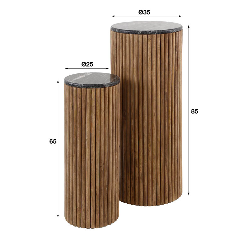 Felipe Plant Stand - Set of 2