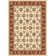 Tapis oriental ivoire / rouge Bellville