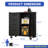 Sturdy Metal Tool Storage Cabinet With Wheels - Tool Storage Cabinet  Garage, Office, And Home Organizer Solutions