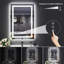 Miroir de salle de bain sans cadre à DEL, miroir intelligent-747425963-747425962-747425965