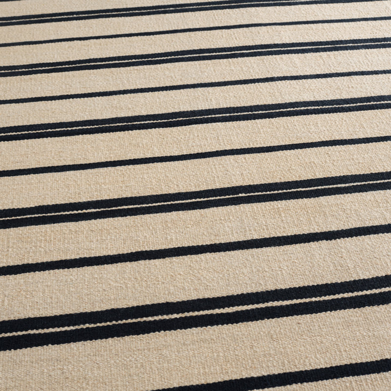 Ralph Lauren Sagaponeck Stripe Wool Striped Rug, Rectangle 6' x 9'