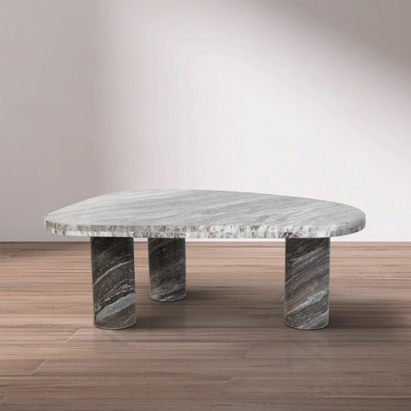 Messina Coffee Table, Brown Marble
