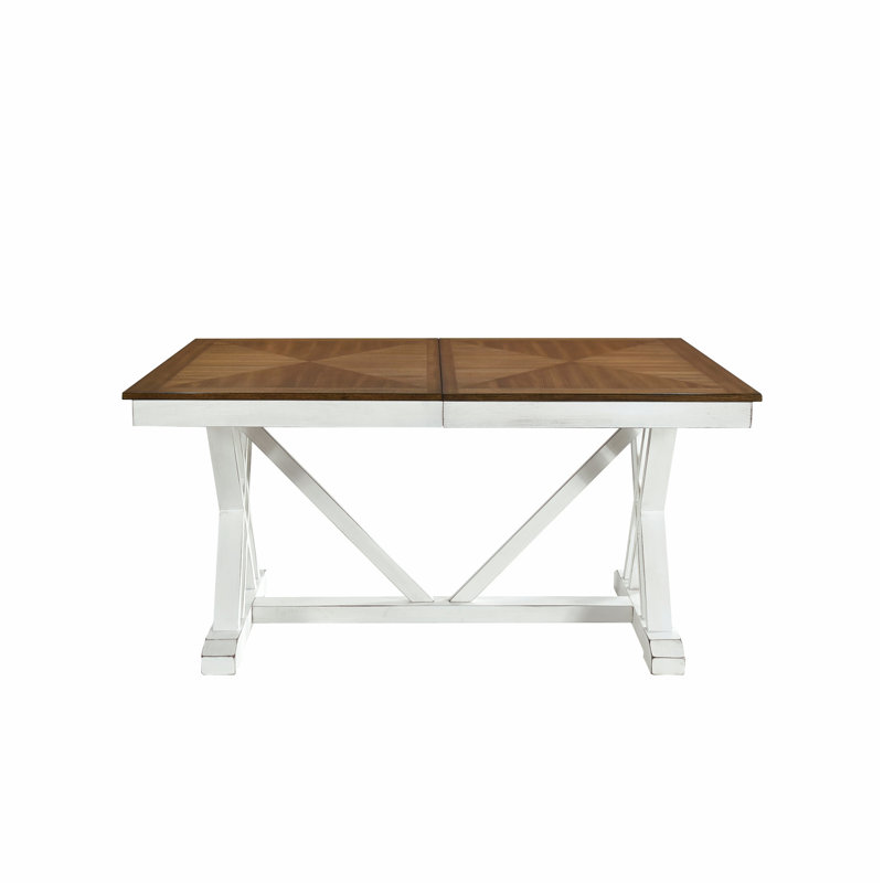 Breklyn Extendable Solid Wood Base Dining Table