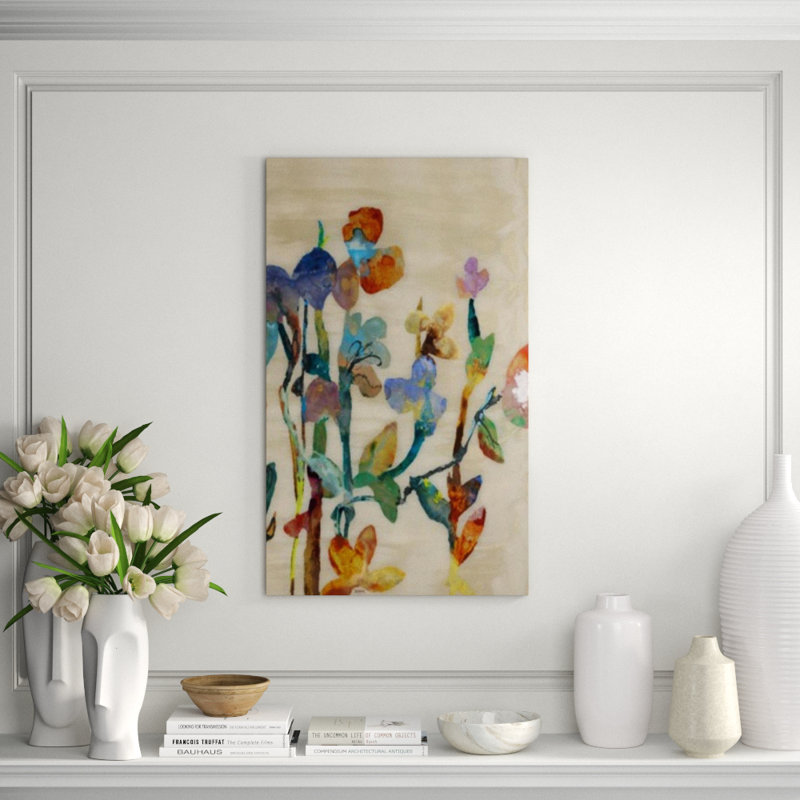 Nectar III Print by Jennifer Hollack, Image Brush Gel, 40" H x 24" W