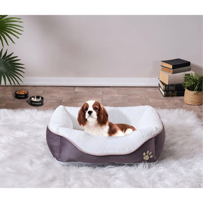 Comfortable Cat Foam Bed, Anthracite, 17 X 23 Inches, Allergy Reduction Sleeping Nest, - Cover