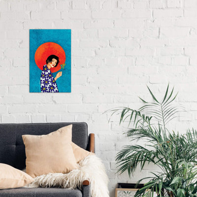 If I Would Go Away Would You Follow Me? by Hülya Özdemir - Wrapped Canvas Print