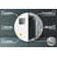 Huldar Glass Flat Wall Mirror