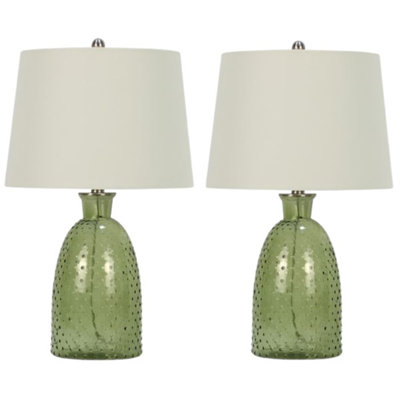 Lampe de table en verre Moindou
