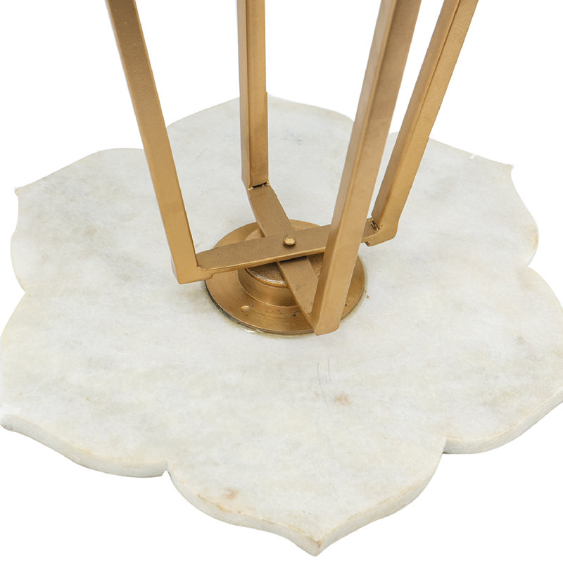 table de bout à pieds croisés, H 24 po x l 18 po x P 18 po