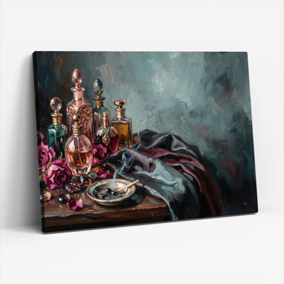 Art mural sur toile Gallery Wrap pour le salon, la chambre à coucher, le bureau ou le vestibule - Décoration murale décorative avec nature morte
