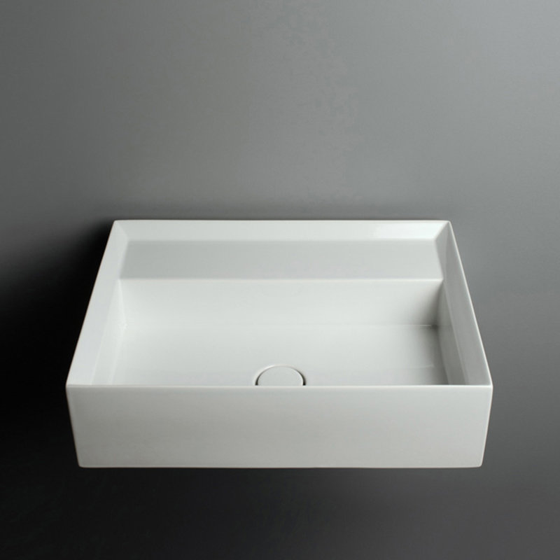 Cut 23.6'' L Bathroom Sink