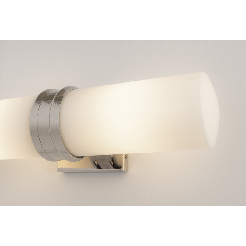 2 - Light Bath Sconce, Polished Nickel