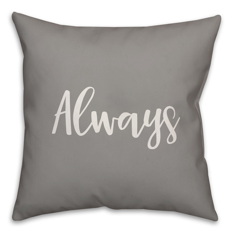  Coussin Always, Gris, Housse de coussin