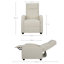 Fauteuil inclinable large de 28,8 po Kraker-258289120