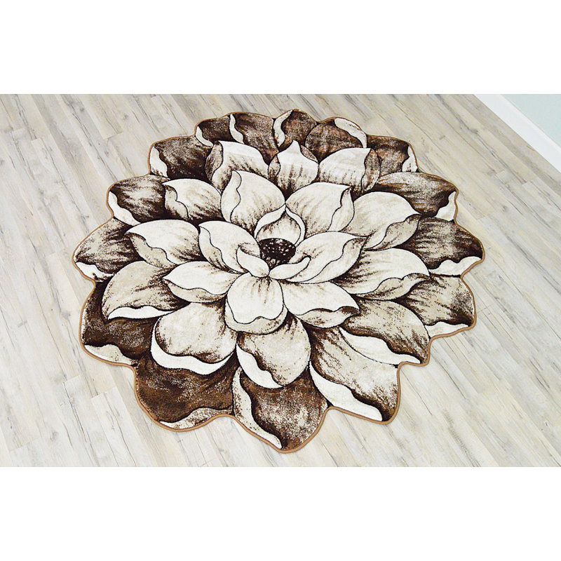 Burbach Floral Indoor Rug, Novelty 6'6"