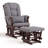 Tuscany Rocking Chair Glider with Ottoman-14352739-14352735