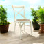 Arnulfo Cross Back Dining Chair, Hand-Finished Distressed Design, Stylish and Comfortable Seating for Any Room-123105670-29423220