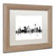« san antonio texas horizon bw », reproduction d’impression sur toile encadrée-17765549-40056578-69372219