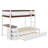 Twin Over Twin Bunk Bed With Trundle And Desk-1025984790