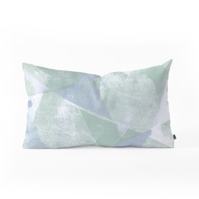 Coussin lombaire d’intérieur/d’extérieur à texture géométrique holistique susanne kasielke