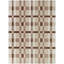 Tapis Crowell beige à carreaux quadrillés-804578250