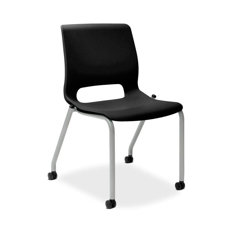 Chaise empilable Motivate, Onyx