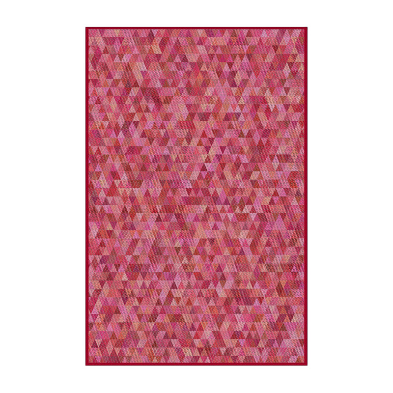 Rybicki Geometric Indoor Rug, Rectangle 5' x 7'