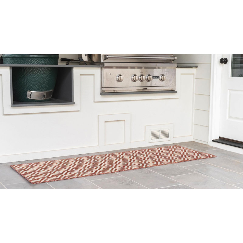 Tapis rouge d'extérieur, Tapis de couloir 2 pi x 8 pi