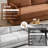 84'' W Modern T Cushion Upholstered Recessed Arm Sofa-468675309