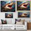 " Blue Shark Predators Glare Geometric II "-1949653321-1949653320
